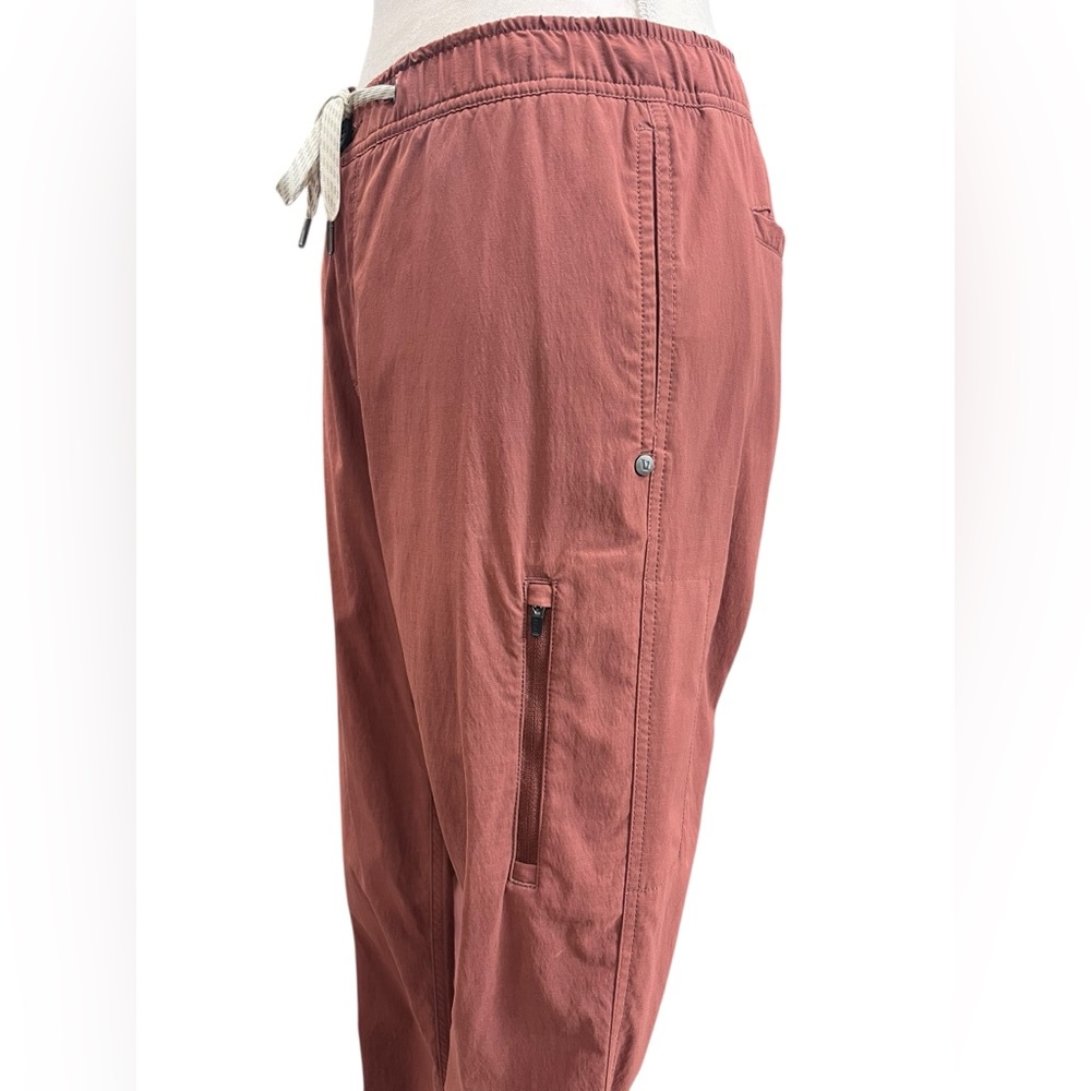Vuori Ripstop Drawstring Pants — Rust / Terracott… - image 6